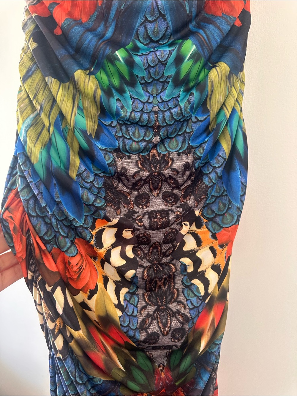 AFRM Alisha Rusched cut out dress - Picture 3 of 5